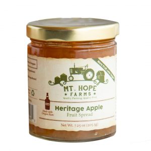 Mt Hope heritage apple fruit spread
