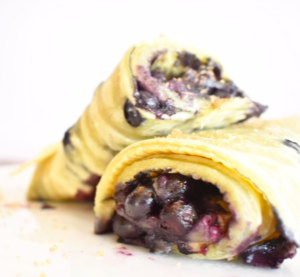 Easy Baked Crepe Roll