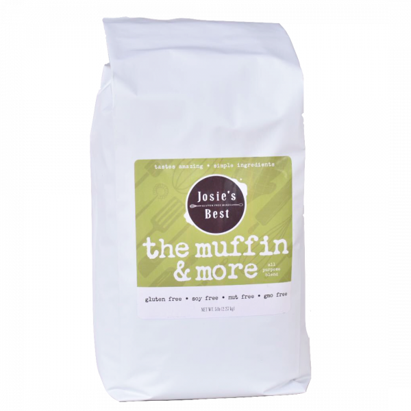 the muffin & more 5 lb, josie’s best gluten free mixes