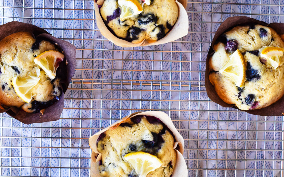 gluten free blueberry muffins