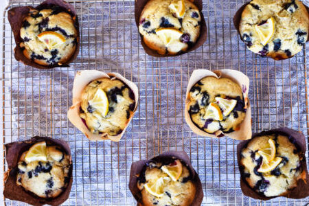 gluten free blueberry muffins