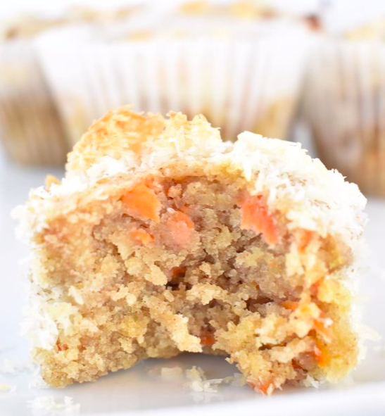 Glutenfree, Dairyfree Carrot Cake Muffins (Made with Muffin & More